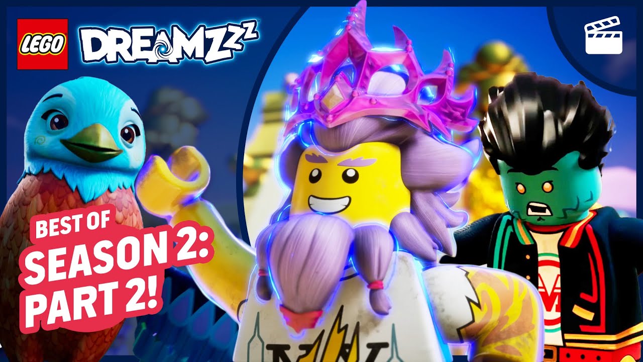 🌟 Best Moments of SEASON 2 - PART 2 | Compilation | LEGO DREAMZzz Night of the Never Witch