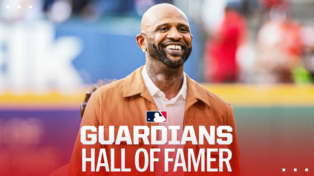CC Sabathia inducted into Cleveland Guardians Hall of Fame! (Full ceremony)