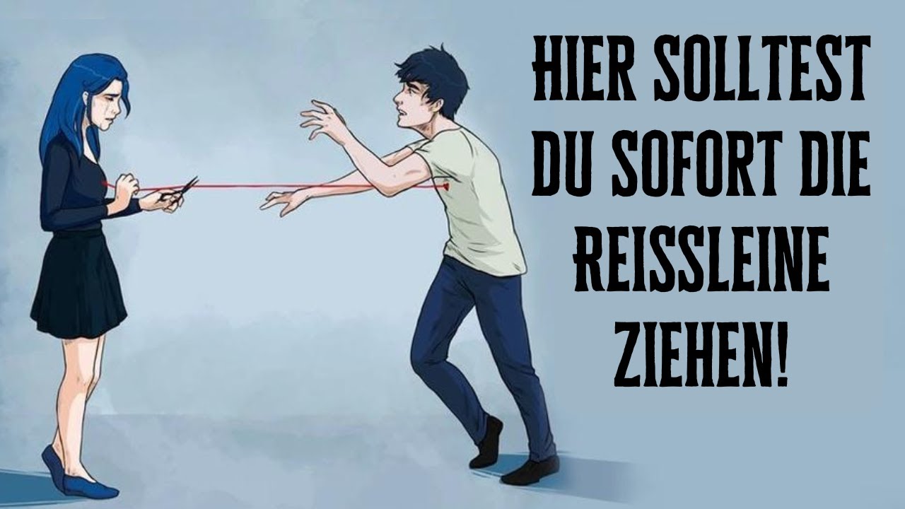 5 subtile Warnsignale, bei denen du sofort die Rei&szlig;leine ziehen solltest!