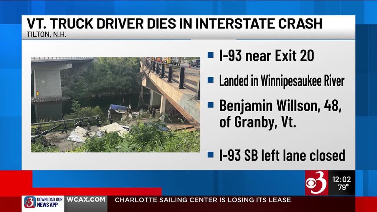 Vermont truck driver dies in NH crash