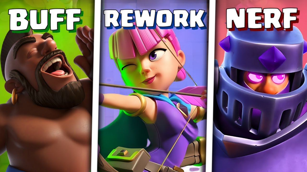 The 15 Cards That Need a BUFF, NERF, or REWORK in Clash Royale!