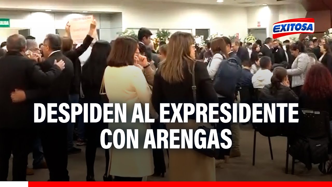 🔴🔵Velatorio de Alberto Fujimori: Simpatizantes fujimoristas despiden con arengas al expresidente