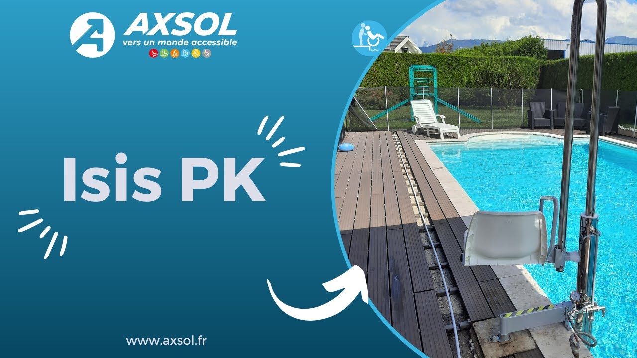 Élévateur de piscine hydraulique et amovible ISIS PK
