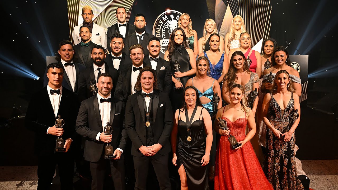 NRL Highlights | 2022 Dally M NRL and NRLW Teams of the Year | Dally M Awards