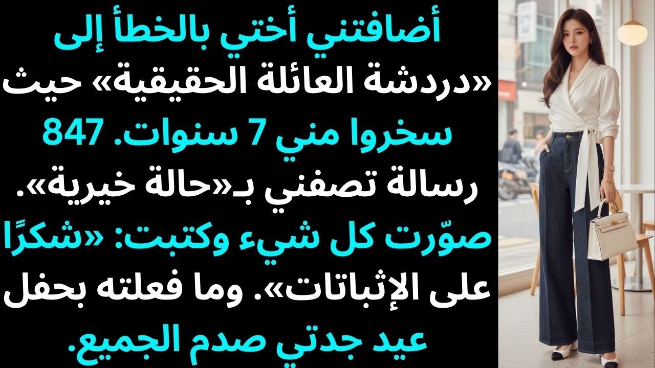 عائلتي كانت تناديني بـ