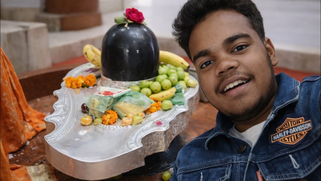 महाशिवरात्रि पर मंदिर गए 🙏