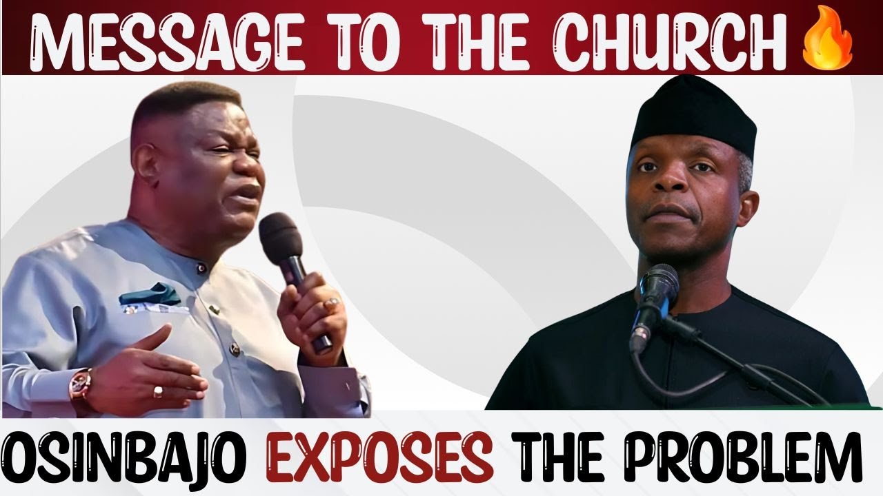 Osinbajo to Nigerian Church: Why Our Resources Don’t Reach All | Bishop Okonkwo Birthday Lecture