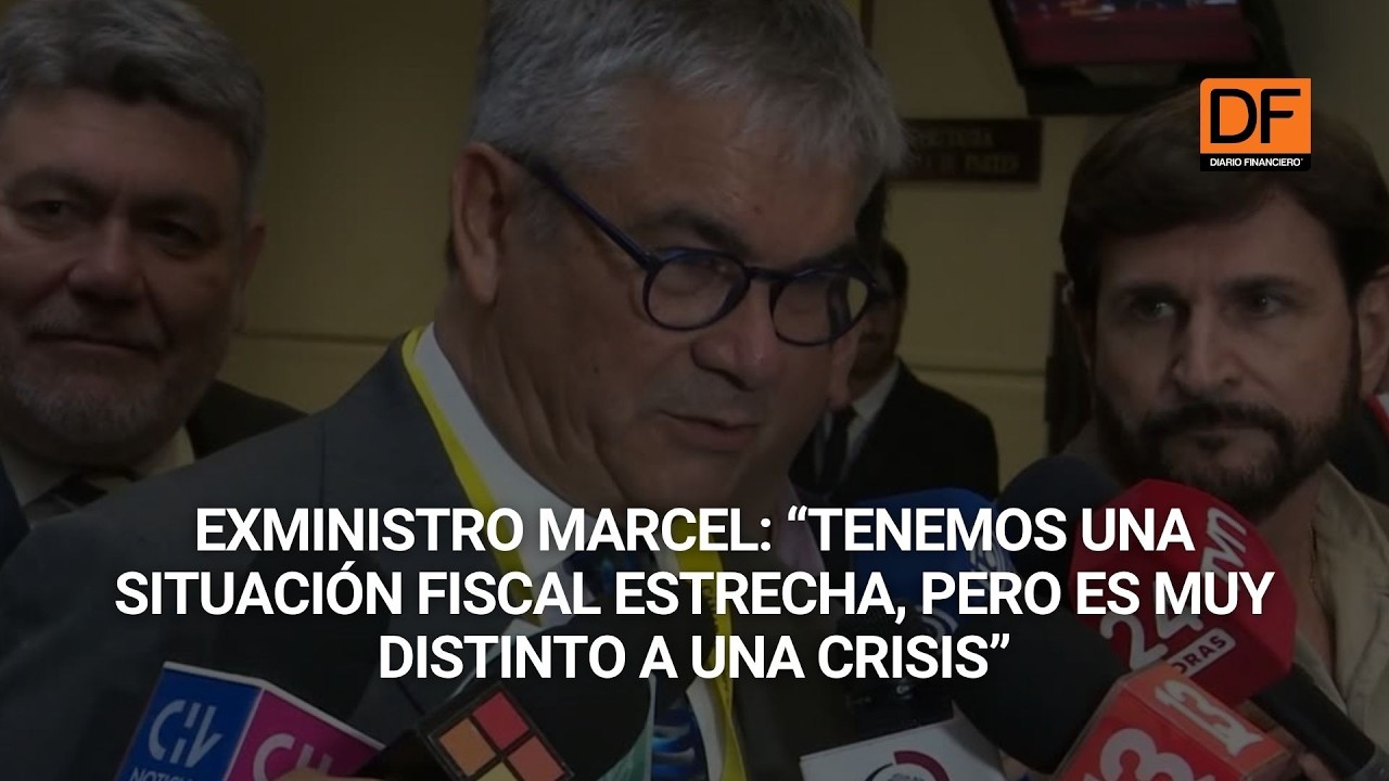 Exministro Marcel: &ldquo;Tenemos una situaci&oacute;n fiscal estrecha, pero es muy distinto a una crisis&rdquo;