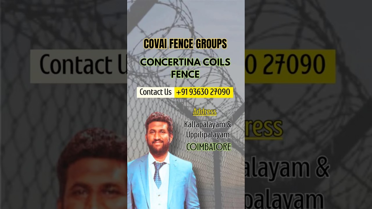 Top Rated Security Fence Installation | Concertina Coil | 