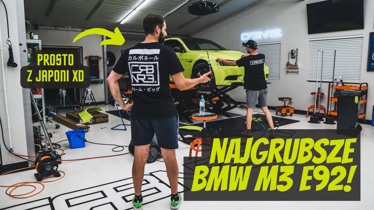Widebody do BMW M3 e92 w Carbonerre Garage!