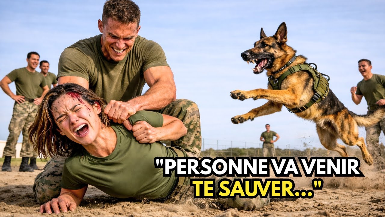 “Qui Va Te Sauver ?” Ils L’Ont Piégée — Sans Savoir Que Son Chien De Guerre Arrivait
