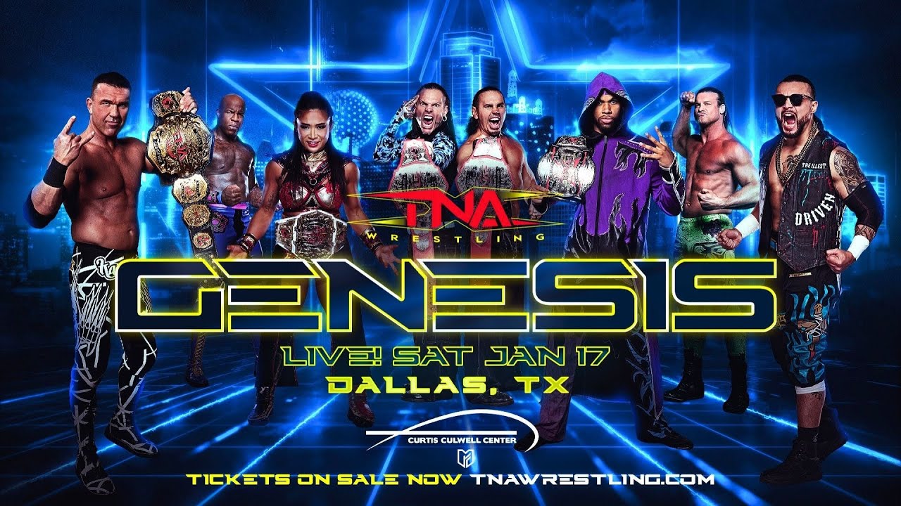 Официальный список матчей TNA Genesis и AMC Debut 2026 (Stellar)