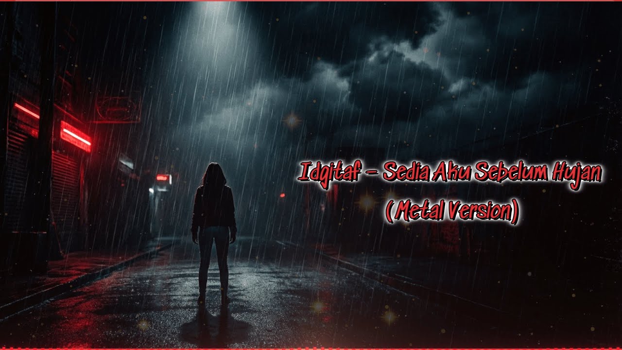 Idgitaf – Sedia Aku Sebelum Hujan (Metal Version)