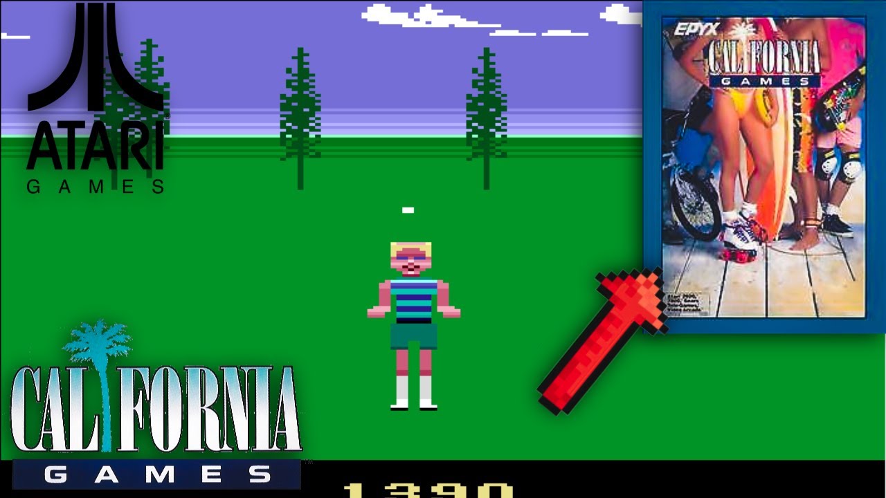 California Games Atari &ndash; The Ultimate '80s Sports Throwback!