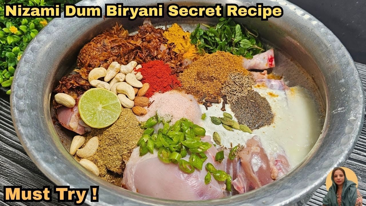 Nizami Dum ki Murg Biryani Kaise Banayein | Nizami Dum ki Murg Biryani Recipe|Secret Nawabi Recipe !