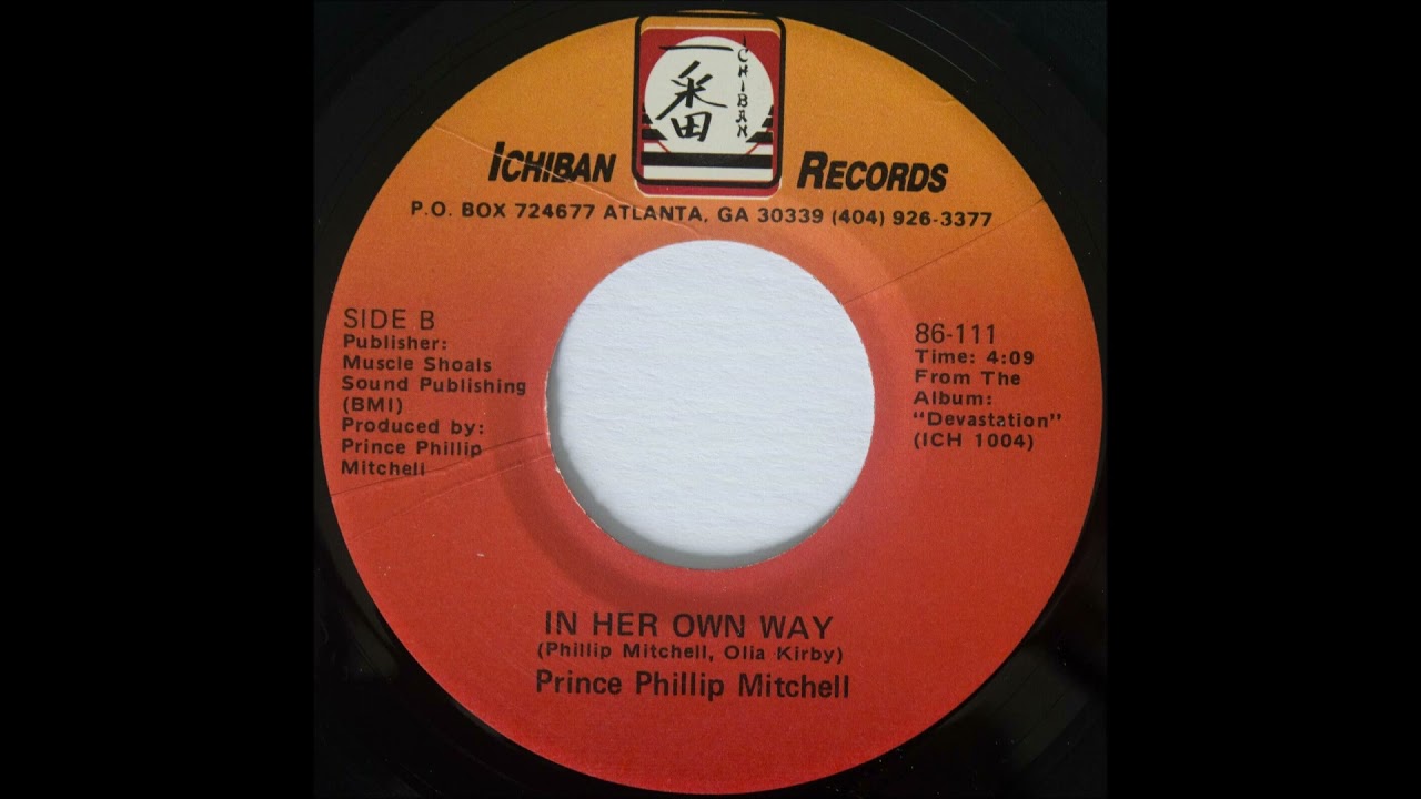 PRINCE PHILLIP MITCHELL¤¤¤¤ In Her Own Way¤1986
