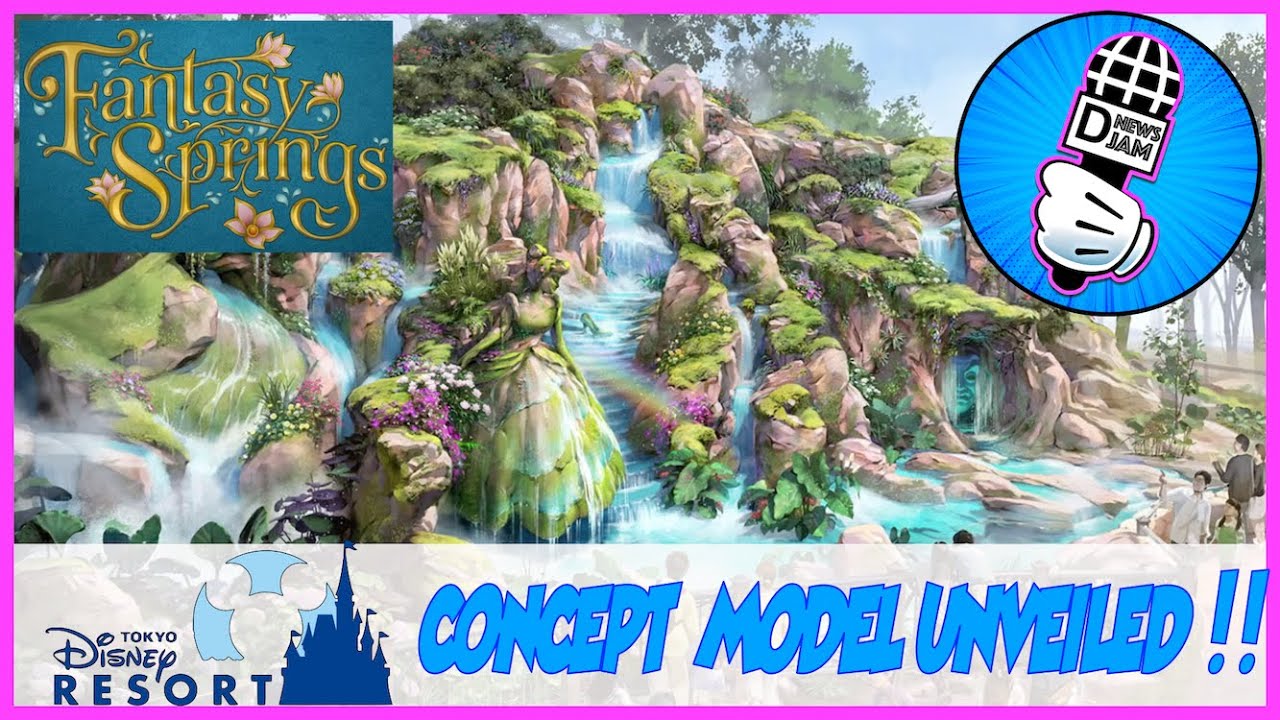 D News JaM✨Tokyo Disney Fantasy Springs Concept Model ✨Disneyland Carrousel refurbishment✨🏰🎡🎠✨