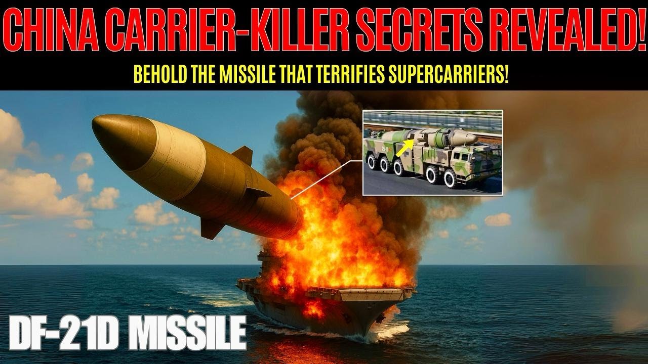 Game Changer: China&rsquo;s DF-21D Missile --Built to Target Carriers Over 2,000 km Away!