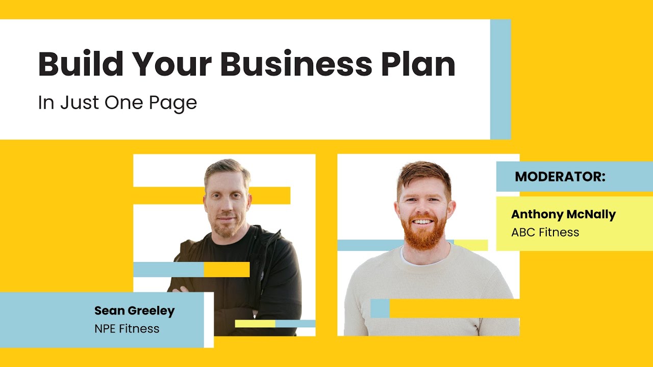 How to Build Your Fitness Business Plan in Just One Page |  #TZCollective December 2024