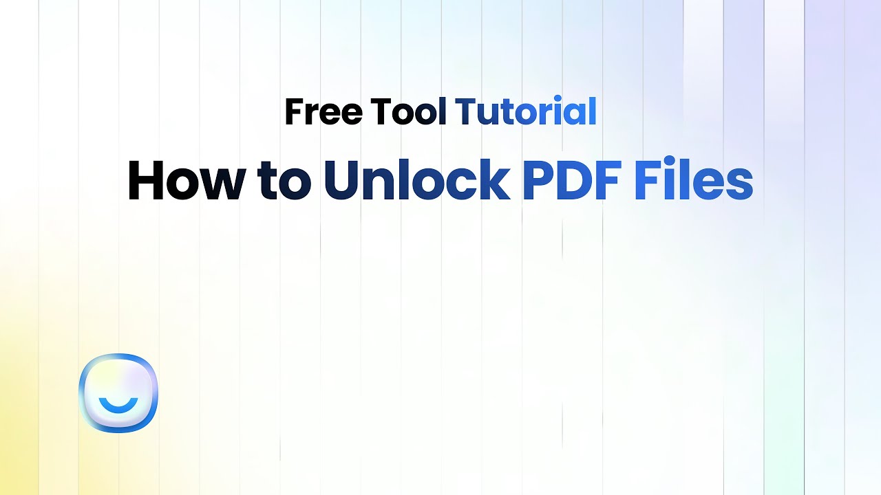 How to Unlock PDF Files: Free Tool Tutorial