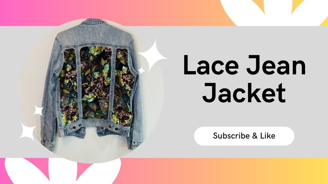 Lace Jean Jacket