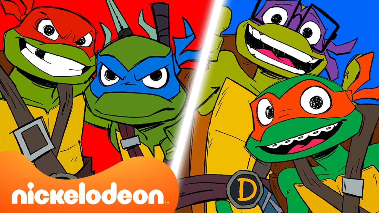 Los momentos más buenos y más traviesos de las Tortugas Ninja 🎁 | Nickelodeon en Español