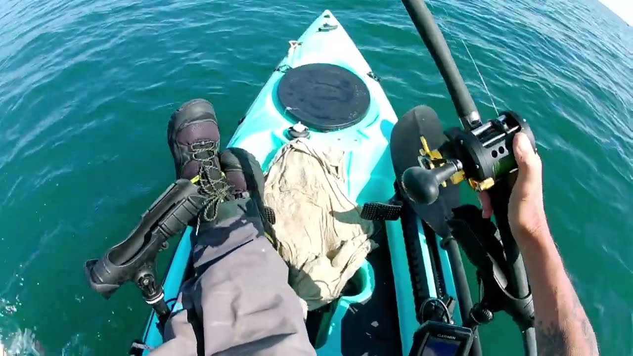 Anchored in 50ft of water  next to a shellfish farm. ( A good days fishing).