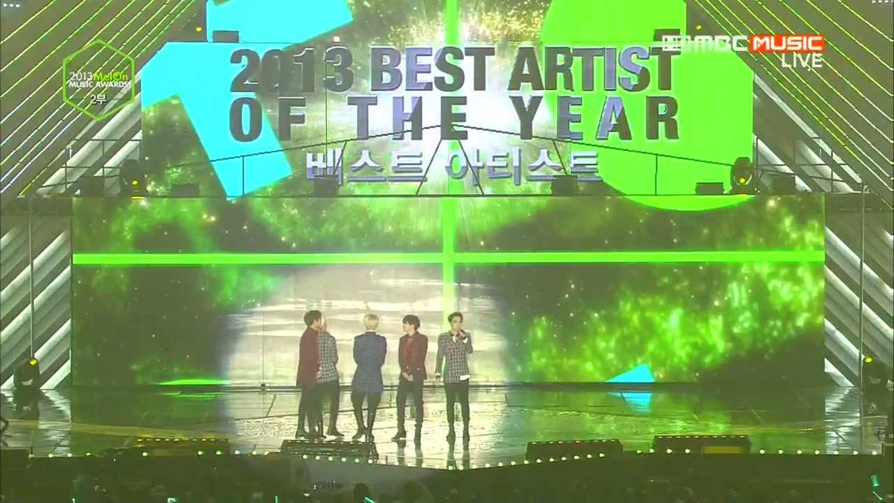 [SHINee] 131114 2013 MMA-Best Artist in 2013