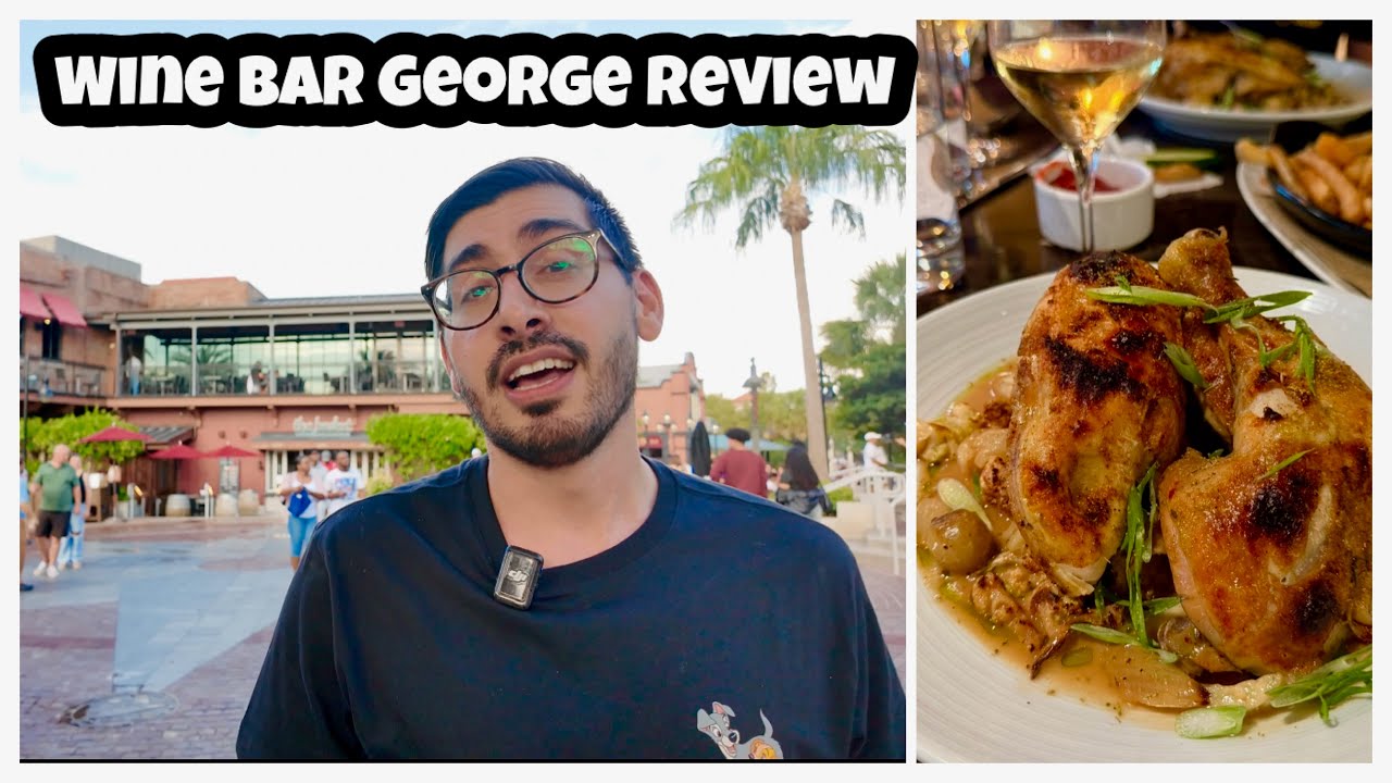 Обзор винного бара George | Удивительно семейный ужин в стиле Disney в Disney Springs