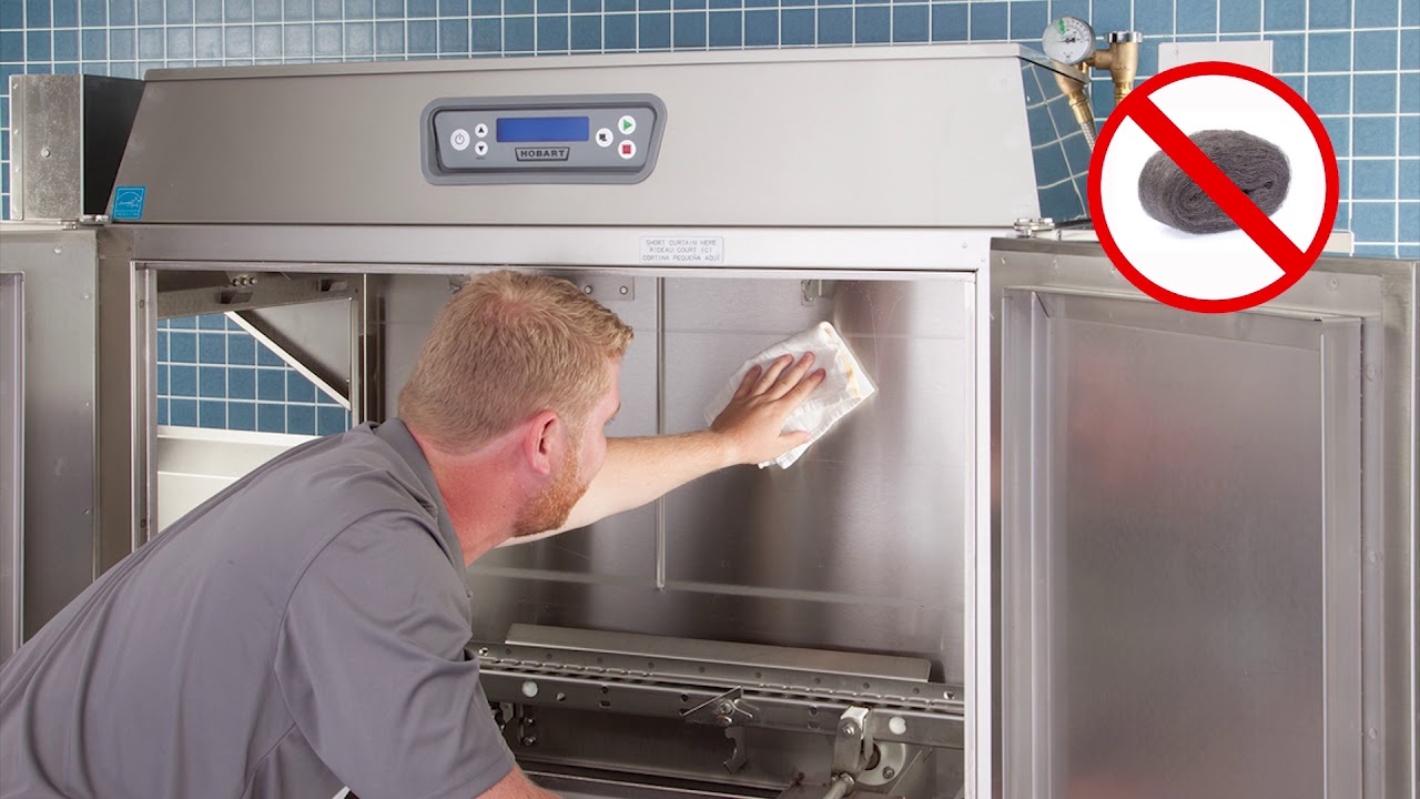 Hobart Sales and Service - When and How to Clean a Hobart Dishwasher
