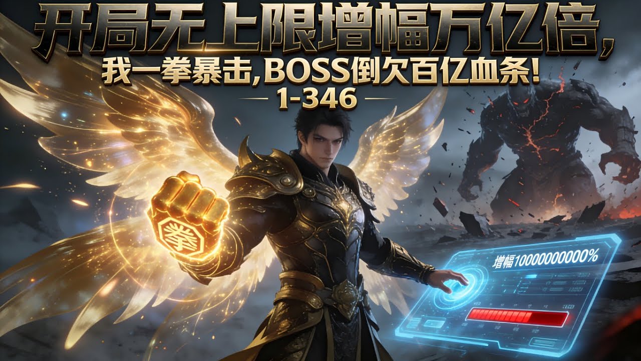 《开局无上限增幅万亿倍，我一拳暴击，BOSS倒欠百亿血条！》1-346 林辰意外穿越灵气复苏世界…【AI战神系统激活成功！增幅100000000000%】 林辰看着眼前一串数字陷入沉思。#星辰漫客