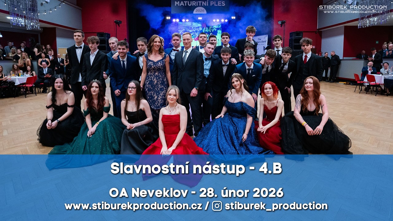 4.B / Slavnostní nástup / OA Neveklov / 28.2.2026