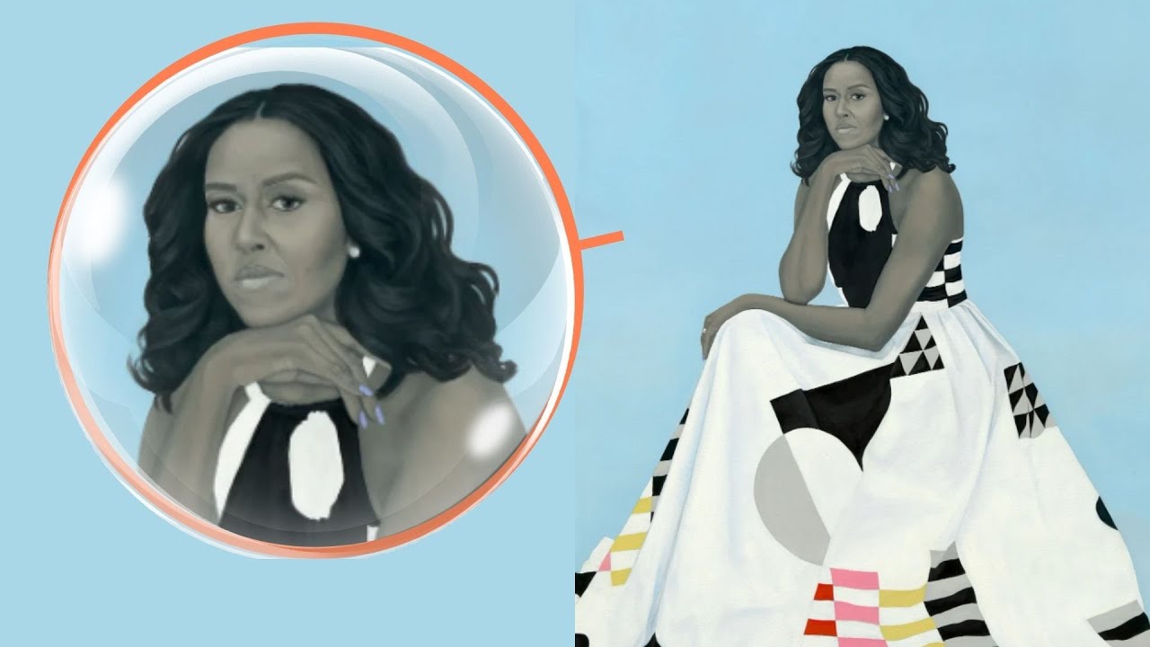 The Hidden Story Behind Michelle Obama's Portrait