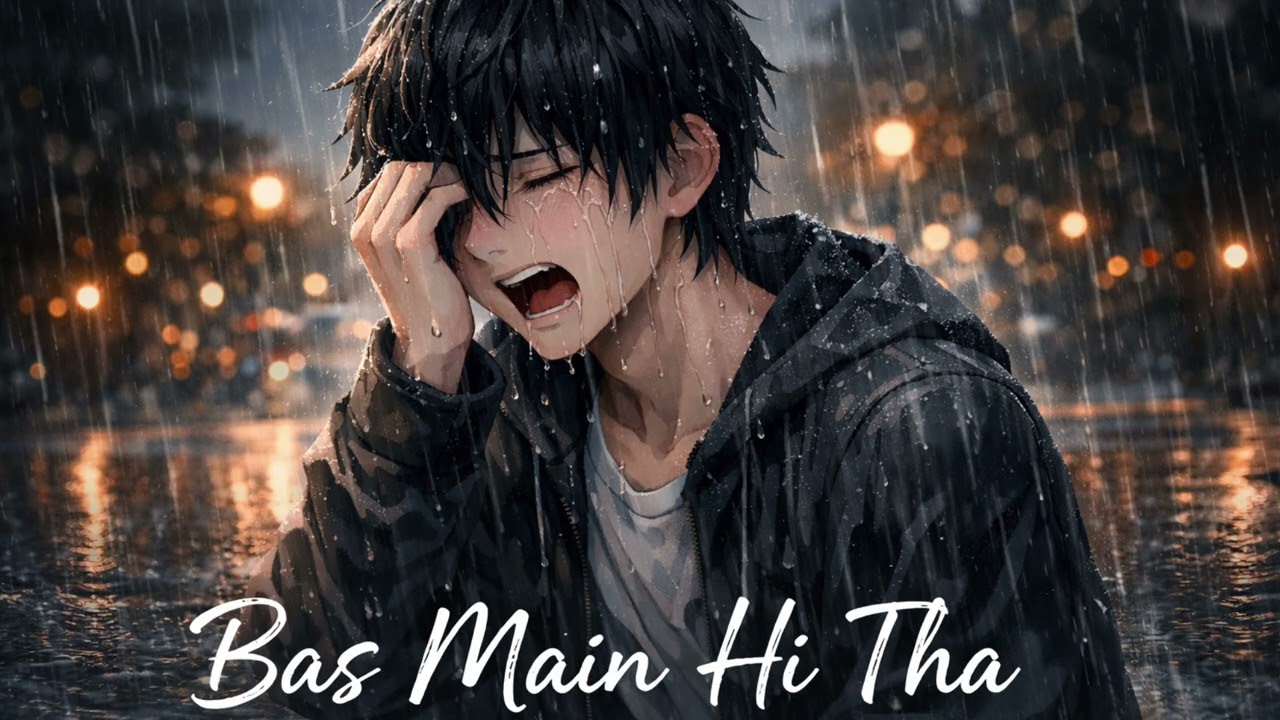 BAS MAIN HI THA | LYRICS VIDEO MUSIC 🎶