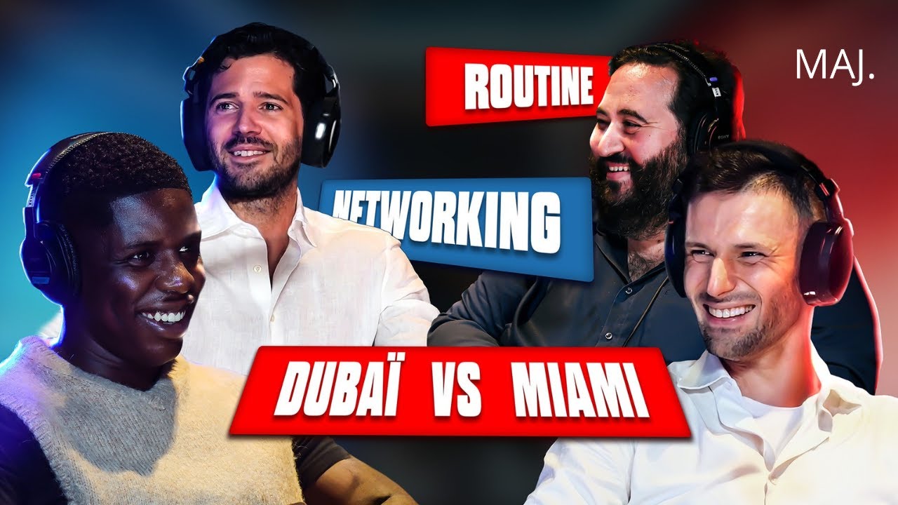 S'expatrier à Dubai avec Oussama Ammar, Marcuus Lawrence, Gabriel Dubois & Maxime Gautier (Podcast)