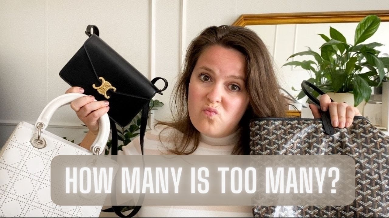 I HAVE TOO MANY HANDBAGS AND I KNOW WHAT I NEED TO DO!
