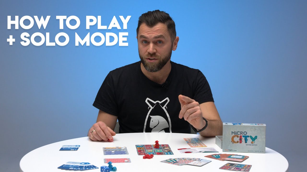 Micro City HOW TO PLAY + Solo mode