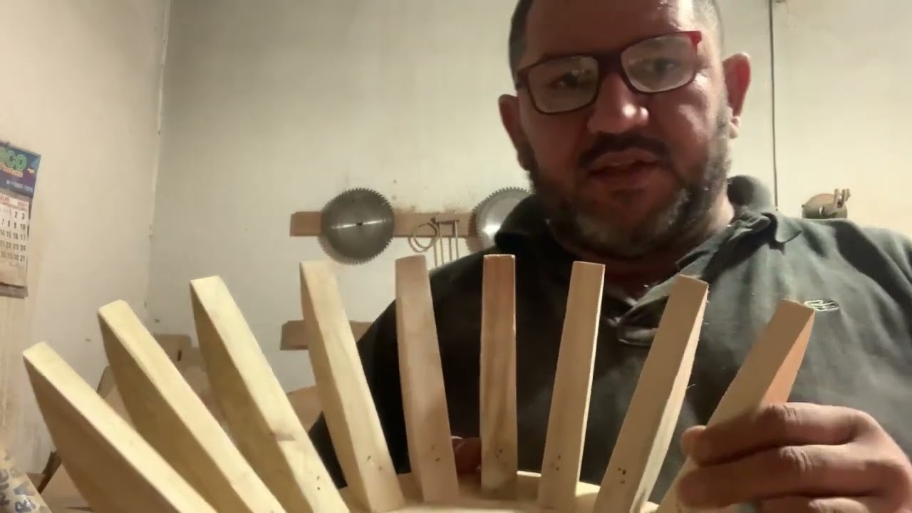 Ganhe dinheiro fazendo artesanato fruteira de mesa com sobra de madeira