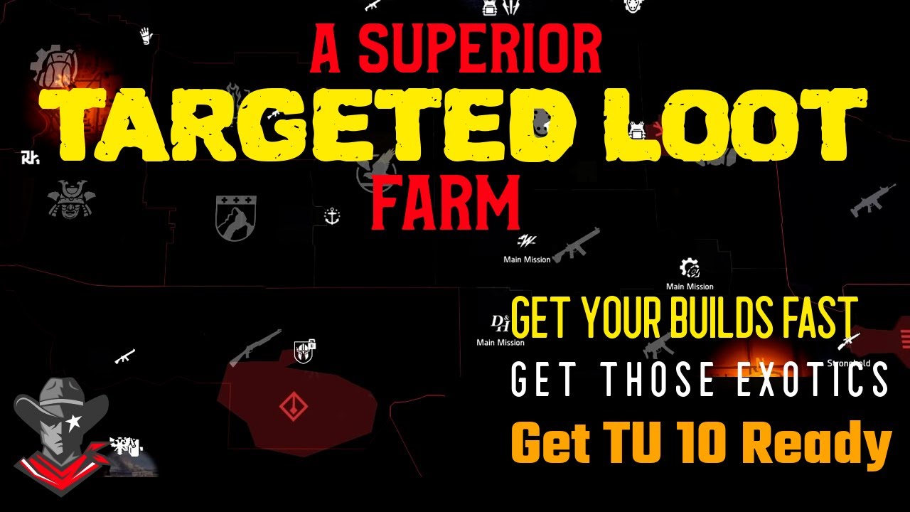 The Division 2 | Get That Targeted Loot | Easy Mode Exotic Farm