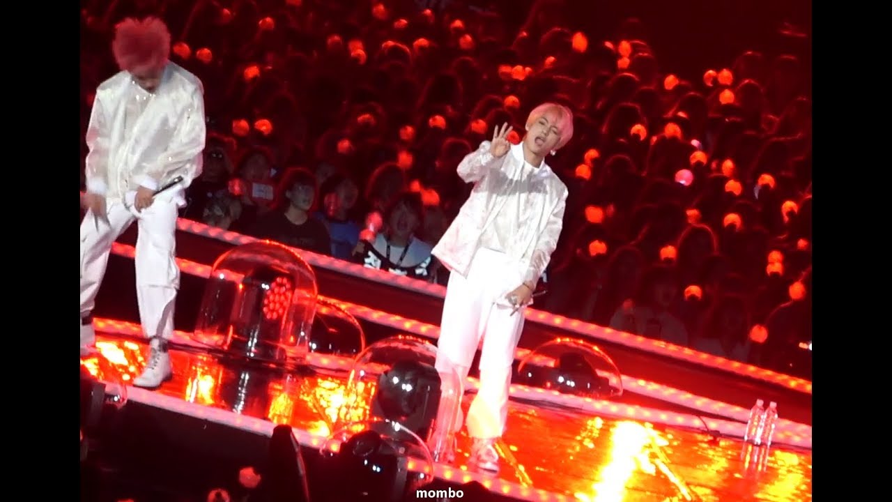 180825 BTS  LOVE YOURSELF SEOUL  MIC DROP V(태형)FOCUS