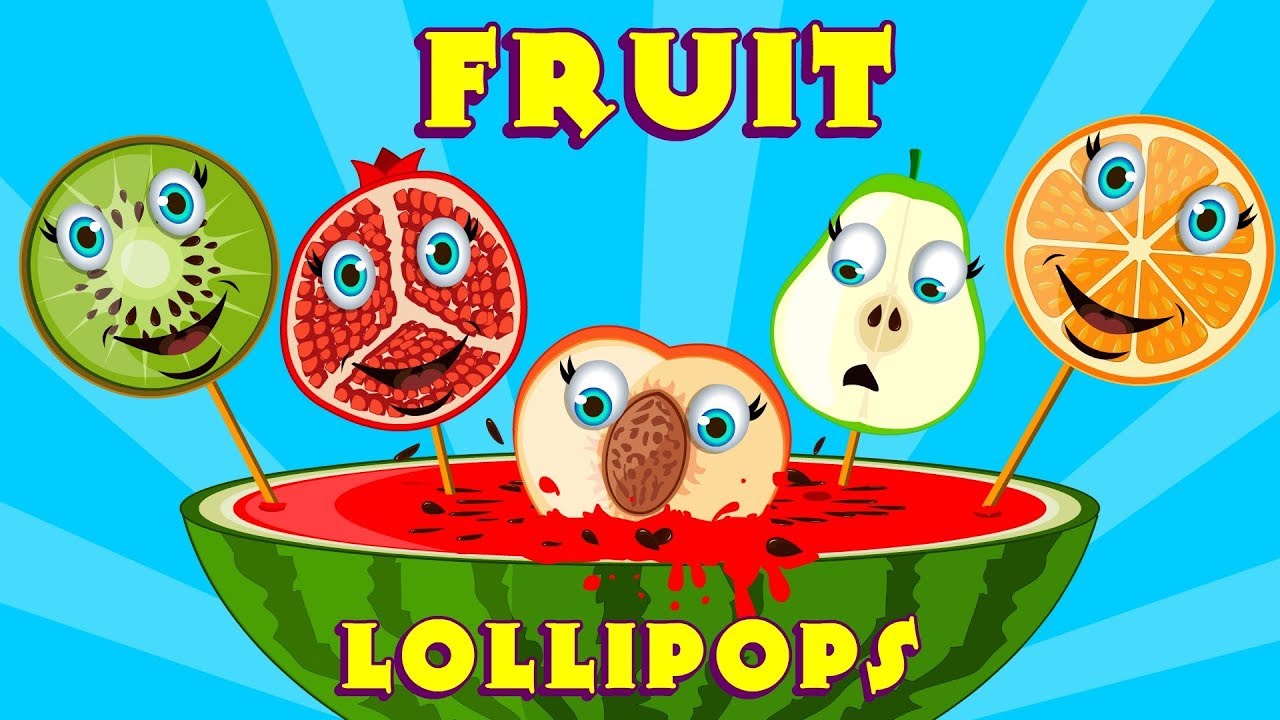 KBC | five little food | food family | lollipops jumping on bed | nursery rhymes for kids