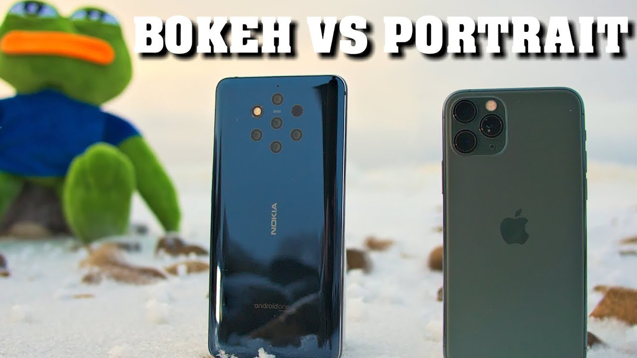 iPhone 11 Pro vs. Nokia 9 - PORTRAIT mode comparison