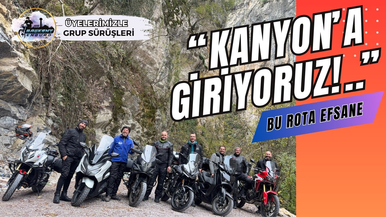 📍 Şeker Kanyonu – Orman Yolu – Efsane Sonbahar Rotası🏍️