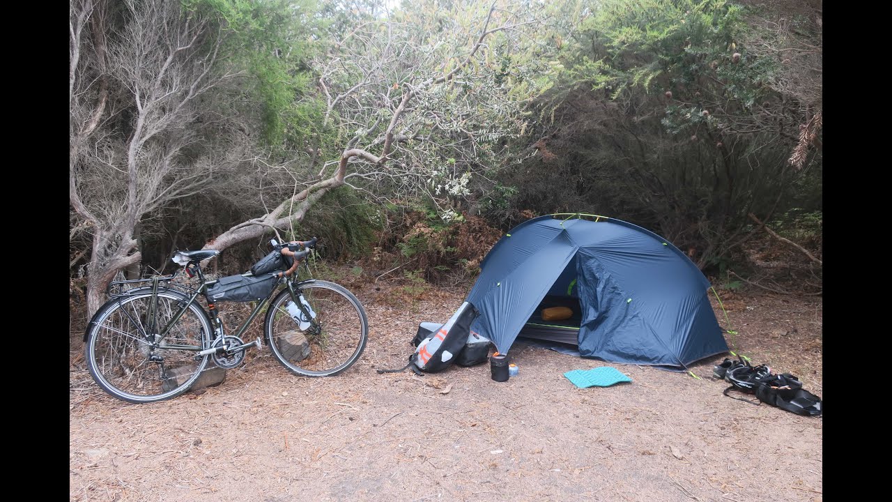 600 km Tasmania cycle tour in 6 mins