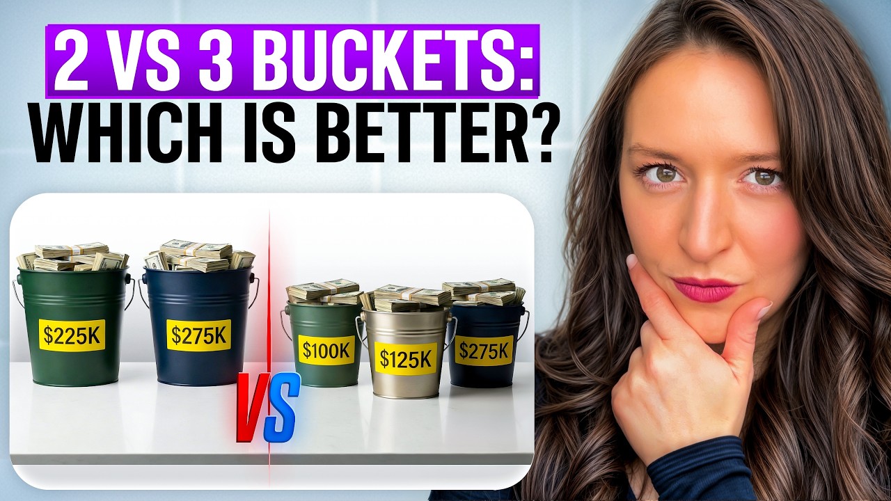 The Truth About Bucket Strategies in Retirement (2 vs. 3 Buckets Explained)