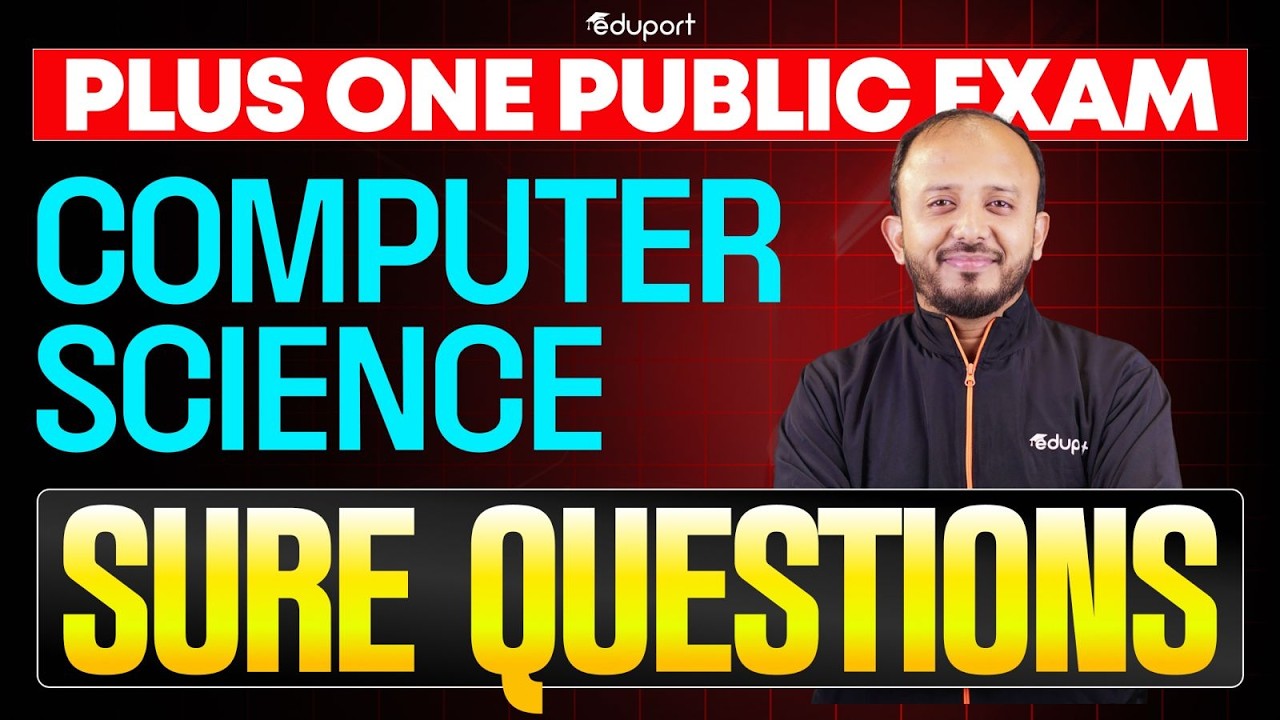 Plus One CS Public Exam | Sure Questions | Eduport Plus One