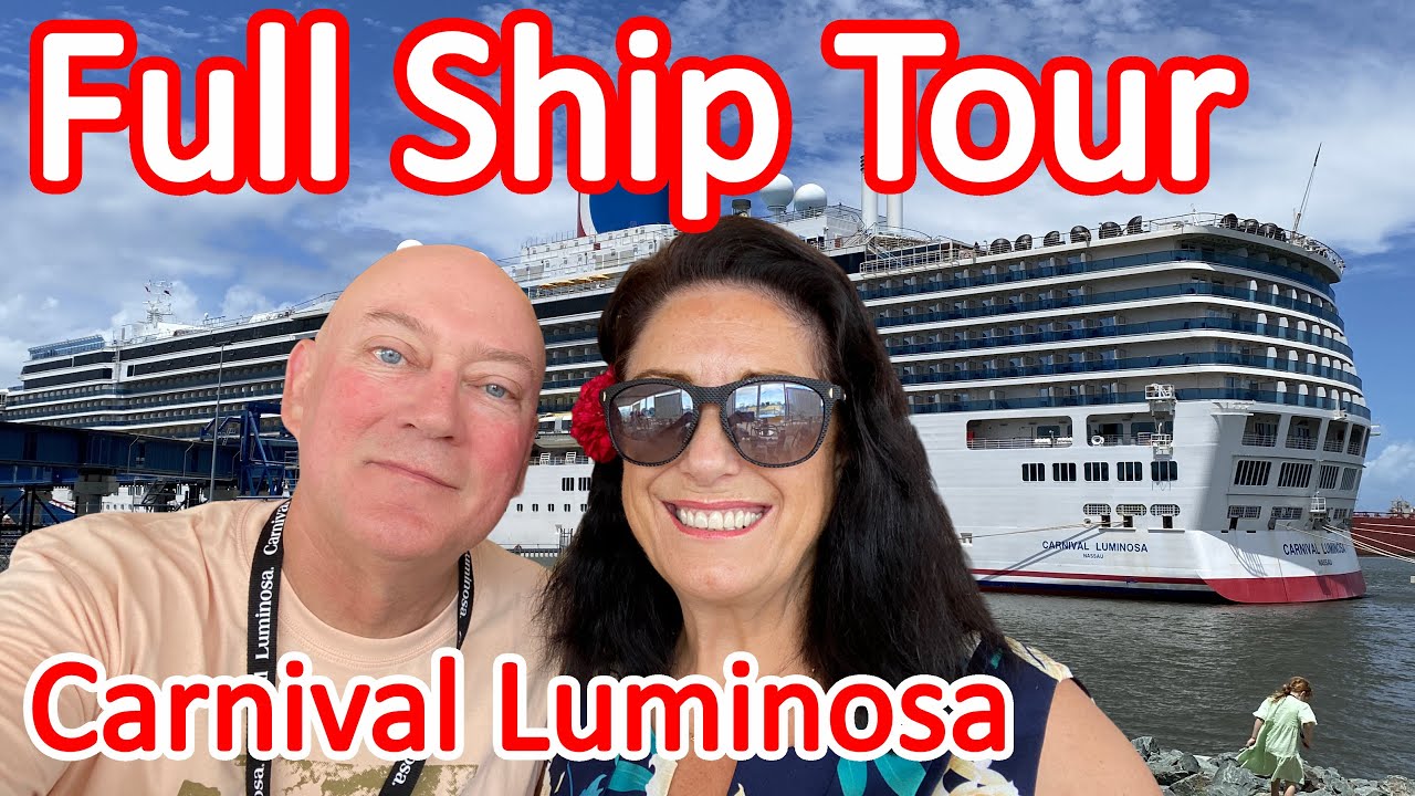 Complete Ship Tour of the Carnival Luminosa - Is this the Most Comprehensive Tour of The Luminosa?