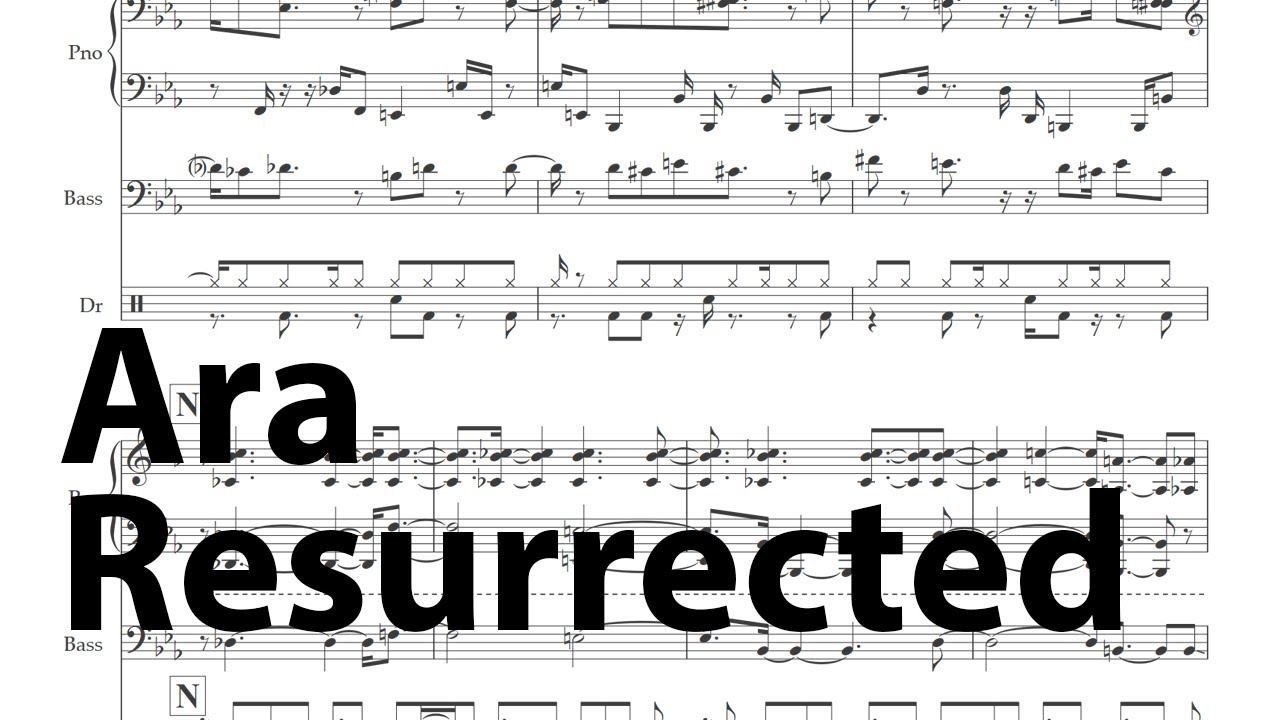 Tigran Hamasyan - Ara Resurrected (Full Transcription)