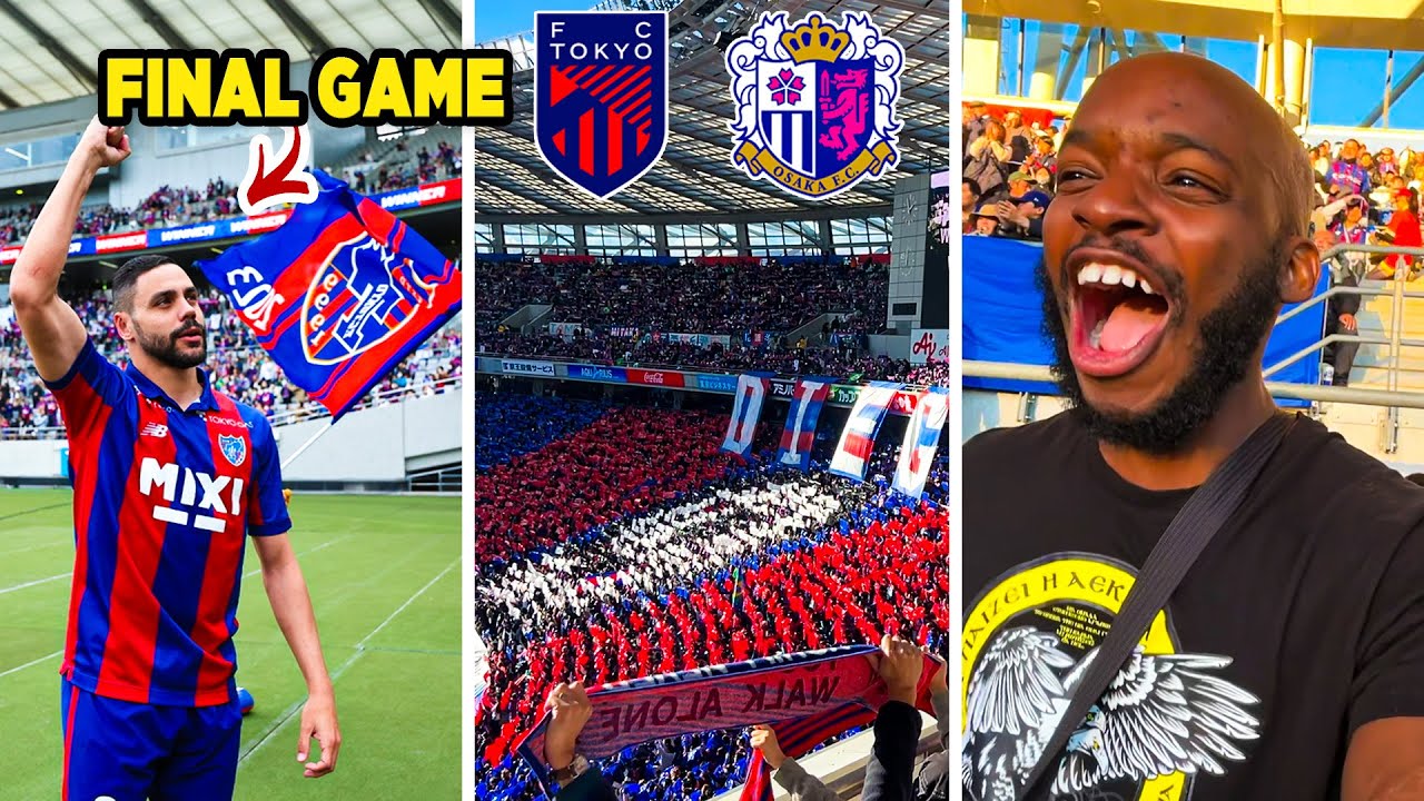 I Experienced Japanese ELECTRIC Football Culture | Fc Tokyo vs Cerezo Osaka 🇯🇵