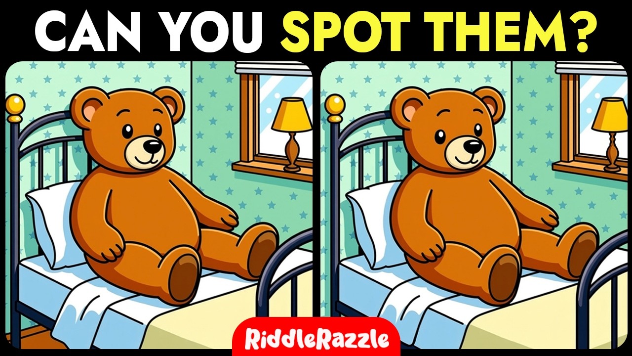 Train Your Brain: Spot 3 Differences! Harder Than It Looks